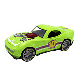 Фрикционный спортивный автомобиль Funky Toys Скорость мегаполиса, со светом и звуком, открывающиеся двери, 25 см