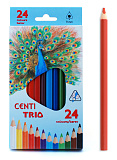Карандаши цветные Koh-I-Noor Triocolor, 24 цв., трехгранный корпус