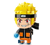 Конструктор Naruto Наруто Узумаки, 10х5.5х5 см, коробка, 160 деталей