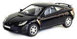 Модель машины Kinsmart Toyota Celica, черная, инерционная, 1/34
