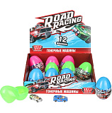 Яйцо-сюрприз Технопарк с машинкой Роад рэйсинг, 5 см