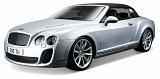 Модель автомобиля Bburago Bentley Continental Supersport 1:18