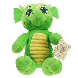 Мягкая игрушка Добрые игрушки Зеленый дракончик Рорри, 22 см, без чипа