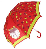 Зонт Mary Poppins Apple forest, 41 см, с окошком, коллекция Cherry