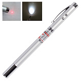 Указка лазерная Beifa, радиус 200 м, красный луч, LED-фонарь, указка, магнит, ручка, футляр