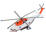 Модель Технопарк Поисково-спасательный вертолет МЧС, инерционная, свет, звук