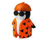 Фигурка Pudgy Penguins Фигурка в оранжевой рубашке, 11.5 см + аксессуары