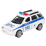 Модель машины Технопарк Lada 2111, Полиция, инерционная