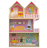 Кукольный домик SunnyWoods Серафима, со съемной мансардой