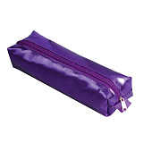 Пенал-косметичка Brauberg Винтаж, под искусственную кожу, фиолетовый, 20х6х4 см
