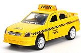 Модель машины Технопарк Lada Priora Такси, инерционная, свет, звук