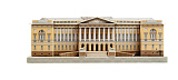 Сборная модель Умная Бумага Михайловский дворец. Санкт-Петербург, в миниатюре