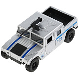 Модель машины Технопарк Hummer H1 пикап, Полиция, инерционная