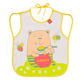 Нагрудный фартук Happy Baby Bib With Hangers, Yellow