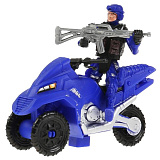 Набор Играем Вместе Полиция с оружием, с мотоциклом, в кор.