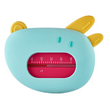 Термометр детский Roxy-Kids Puppy для воды, для купания в ванночке, голубой и желтый