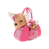 Набор Fluffy Family Мама и щенок, в сумочке