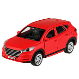 Модель машины Технопарк Hyundai Tucson, красная матовая, инерционная