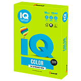 Бумага цветная IQ Сolor А4, 160 г/м2, 250 л., интенсив, зеленая липа
