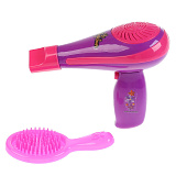 Набор Играем Вместе Фен с расческой Царевны 23x8,6x16 см, в русс. кор.