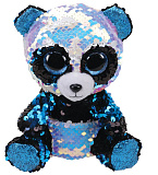 Мягкая игрушка TY Бамбу, панда, с пайетками, 15 см