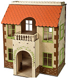 Кукольный дом ЯиГрушка с черепичной крышей