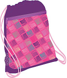 Мешок-рюкзак для обуви Belmil Pink & Purple Harmony, с вент. сеткой и объем. карм. на молн., 35х43 см