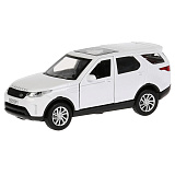 Модель машины Технопарк Land Rover Discovery, белая, инерционная