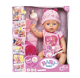 Кукла интерактивная Zapf Creation Baby Born Девочка, 43 см, с аксессуарами