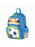 Рюкзак Пифагор Футбольный мяч, для учеников начальной школы, 40х30х15 см