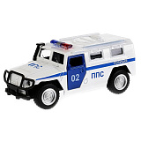 Модель машины Технопарк ГАЗ Тигр, Полиция, инерционная
