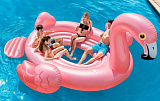 Матрас-остров Intex Фламинго, для вечеринок, 358х315х163 см