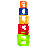 Пирамидка Toys Lab Bebelino Кубики