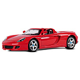 Модель автомобиля Автопанорама Porsche Carrera GT, красная, 1/24, свет, звук