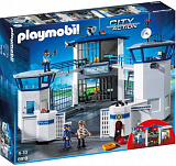 Конструктор Playmobil City Action Штаб Полиции с Тюрьмой