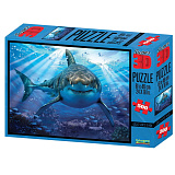 Пазл Prime 3D Большая белая акула, 500 эл.