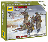 Сборная модель Звезда Советская пехота в зимней форме 1941-1942, 1/72