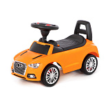 Каталка-автомобиль Полесье SuperCar №2, со звуковым сигналом, оранжевая