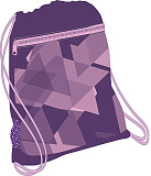 Мешок-рюкзак для обуви Belmil Simply In Purple, с вент. сеткой и объем. карм. на молн., 35х43 см