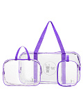 Комплект Roxy-Kids из 3-х сумок, в роддом, фиолетовый