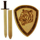 Щит и меч AltairToys, в собранном виде