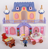 Игровой набор Keenway Fantasy Palace, дворец с каретой и предметами