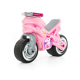 Каталка-мотоцикл Полесье МХ, розовая