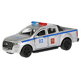Модель машины Технопарк Ford Ranger пикап, Полиция, инерционная