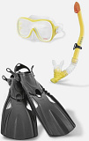 Спортивный набор Intex Wave Rider, маска, трубка, ласты