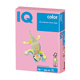 Бумага цветная IQ Сolor A3, большой формат, 297х420 мм, 160 г/м2, 250 л., пастель, розовая