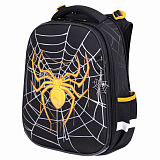 Ранец Brauberg Premium, Venomous spider, 2 отделения, с брелком, 3D панель, 38х29х16 см, 17L