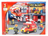 Конструктор Sluban Пожарная станция, 371 дет.