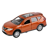 Модель машины Технопарк Nissan X-Trail, оранжевая, инерционная