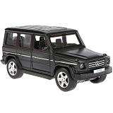 Модель машины Технопарк Mercedes-Benz G-Class G 500, черная матовая, инерционная